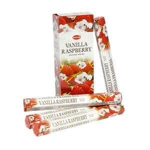 Благовоние HEM Ваниль Малина Vanilla Raspberry шестигранник упаковка 6 шт