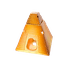 Аромалампа Пирамида 12х14 см оранжевая в ассортименте