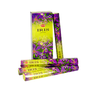 Благовоние HEM Ирис Iris шестигранник упаковка 6 шт