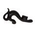 Кошка Киса 30х17х9 черная глянцевая