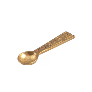 Ложка загребушка Рука 2,5 см под золото