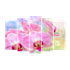Пятимодуль Орхидеи розовые на цветном фоне 125х80 см
