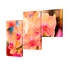 Модульная картина 150х100 см Коралловые орхидеи