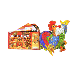 Магнит Игорь с сундуком  14х6,5х0,3см