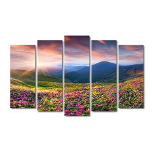 Пятимодуль 125х80 см Горные дали