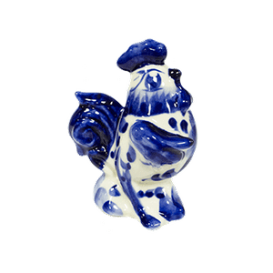 Фигурка Петушок Елисей 8 см гжель