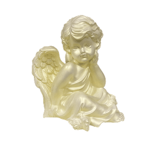 Фигурка Ангел Думающий 15х22х15 см керамика