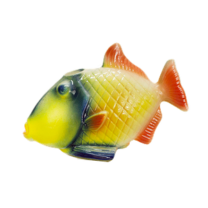Аромалампа Рыбка 20х13х6 см цветная керамика