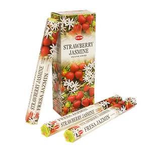 Благовоние HEM Клубника Жасмин Strawberry Jasmine шестигранник упаковка 6 шт