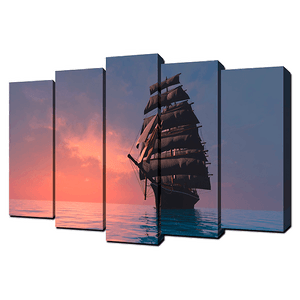 Пятимодуль Вечерний штиль 125х80 см