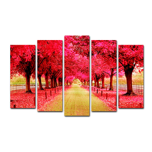 Пятимодуль Аллея в парке 125х80 см