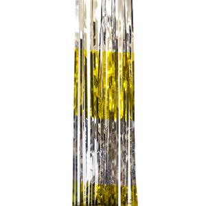 Новогоднее украшение Дождик 100 см серебряно-золотой