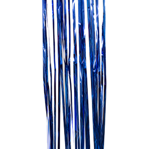 Новогоднее украшение дождик 100 см синий