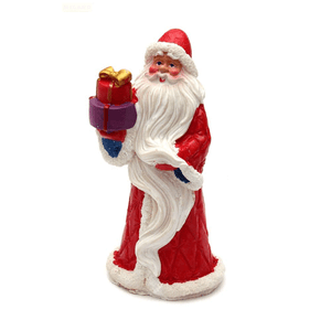 Фигурка новогодняя 15 см `Дед Мороз с Подарками`