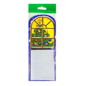 Ежедневник магнитный 7,5х18 см Окно с Ёлкой