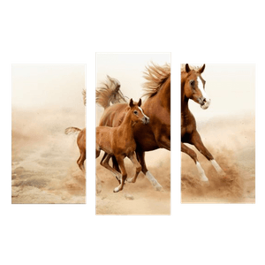 Модульная картина 95х67 см Галоп