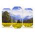 Модульная картина 95х67 см Одуванчики в горах