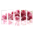 Пятимодуль 123х74 см Розы и лепестки
