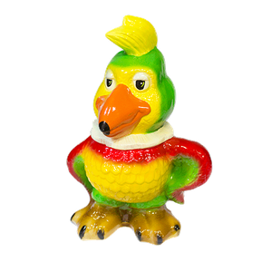 Копилка Попугай 19х29 см разноцветный