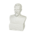 Скульптура Бюст Дзержинский Ф.И. 4х8 см белый