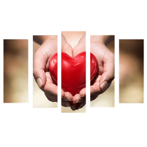 Пятимодуль 123х75 см Возьми мое сердце
