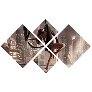 Модульная картина 108х70 см Танец в ночи