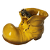 Кашпо Ваза Башмачок Лягушка 14х9 см желтое