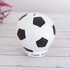 Копилка Мяч 12 см бело-черная