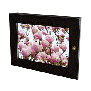 Ключница Мини 4 крючка 23х18 см Магнолия венге