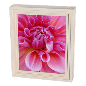 Ключница Пирамида 7 крючков 25х30 см Пион выбеленный дуб