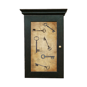 Ключница Классика на 5 крючков 20х28 см Ключи венге