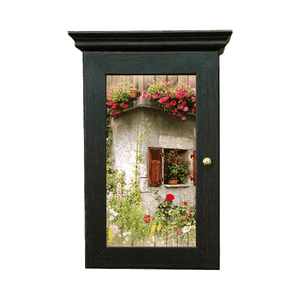 Ключница Классика на 5 крючков 20х28 см Домик в Провансе венге