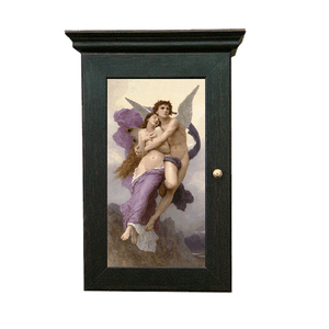 Ключница Классика на 5 крючков 20х28 см Любовь богов венге