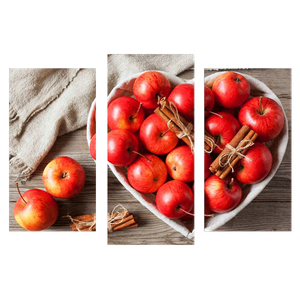 Модульная картина 95х67 см Яблоки и корица