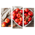 Модульная картина 95х67 см Яблоки и корица