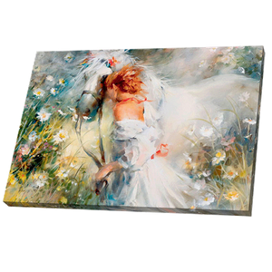 Постер 34х24 см Белый сон