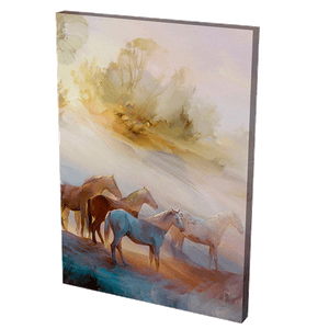 Постер 24х34 см Табун