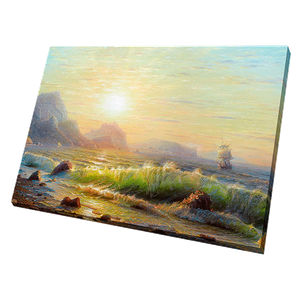 Постер 64х44 см Прибой