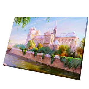 Постер 64х44 см Парижское утро