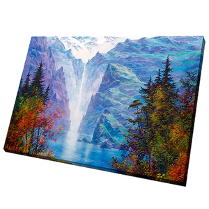 Постер 64х44 см Горы