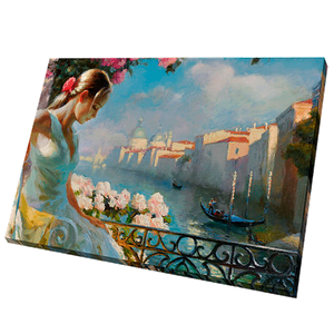 Постер 94х54 см Венецианский мотив