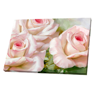 Постер 94х54 см Розовые розы
