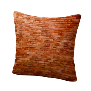 Подушка декоративная из экокожи 40х40 см Лофт