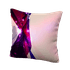 Подушка декоративная из экокожи 40х40 см Галактика