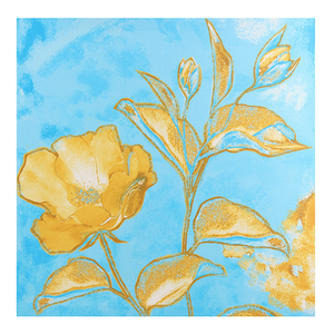 Постер 40х40 см Мак