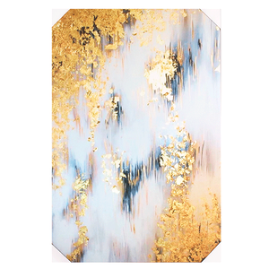 Постер 90х60 см Золото воды