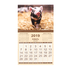 Календарь 2019 магнитный 9,5х16,5 см Поросенок на сене