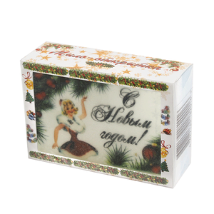 Мыло сувенирное Снегурочка 100 г С новым годом