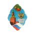 Магнит новогодний Елочная игрушка Кремль 7 см цветной