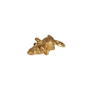 Мышка кошельковая 2 см под золото
